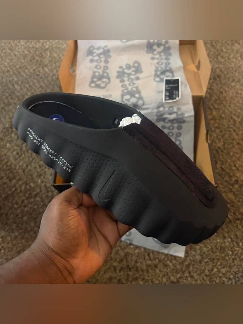 Fragment Design x Nike Mind 001 'Black' IQ8502-001